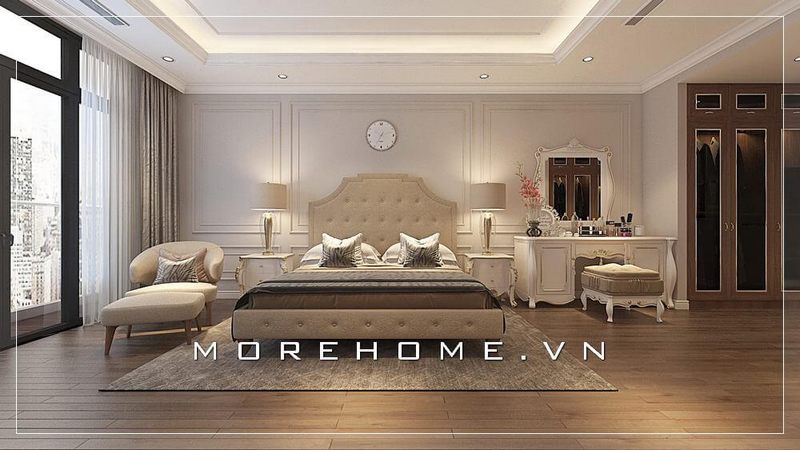 11 Ý tưởng giường phòng ngủ gỗ có chân đẹp trong chung cư