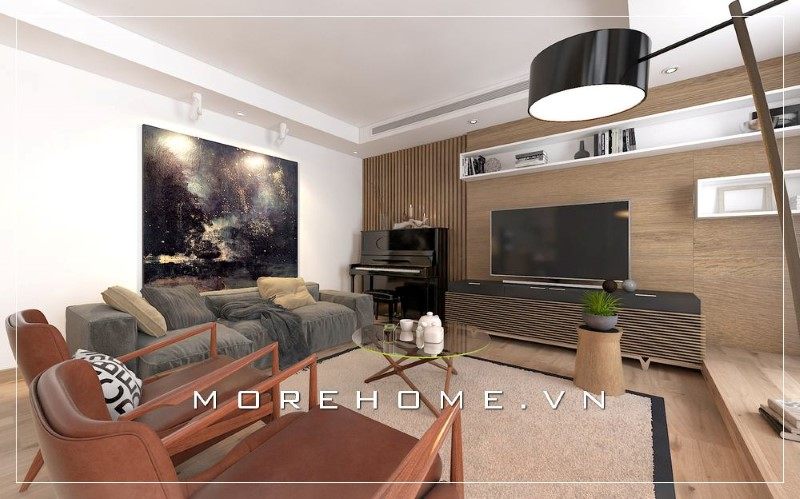 Tổng hợp ++ 16 hình ảnh bàn trà phòng khách mặt kính sang trọng cho Thiết kế căn hộ